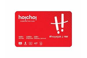 Hoichoi 1 year private account 1 screen